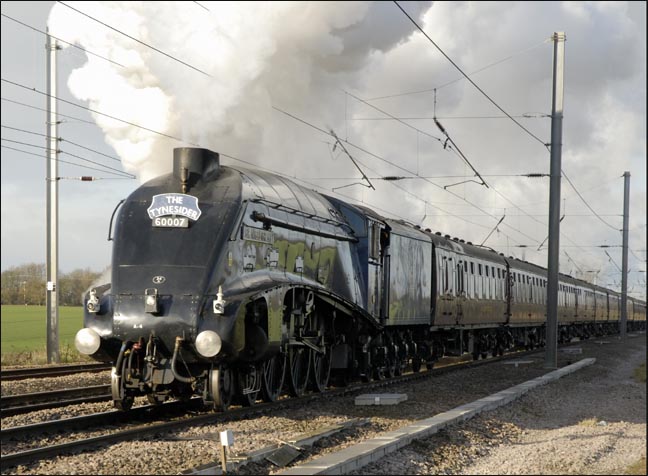 60007 on THE TYNESIDER 