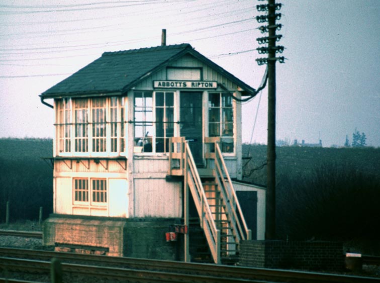 Abbotts Ripton signal Box 