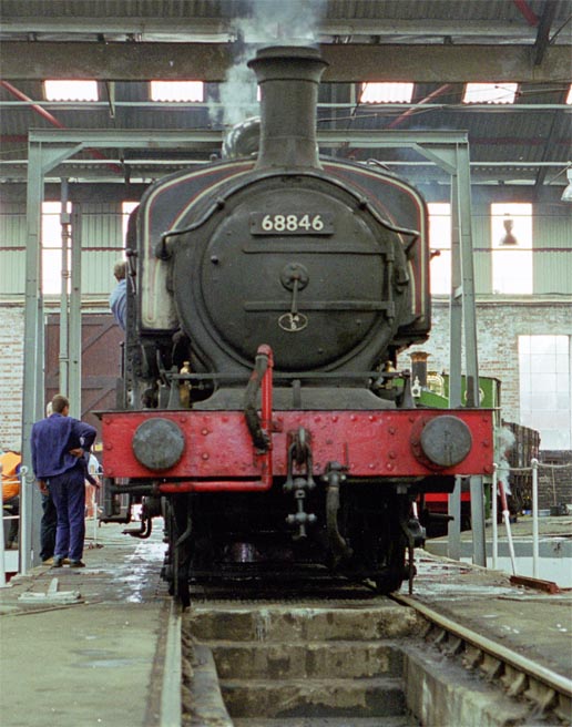 Ivatt Class J52 0-6-0ST tank engine 68846 Ivatt Class J52 0-6-0ST tank engine 68846