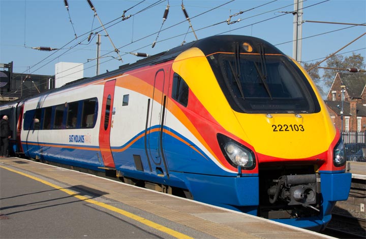 East Midland Trains class 222103