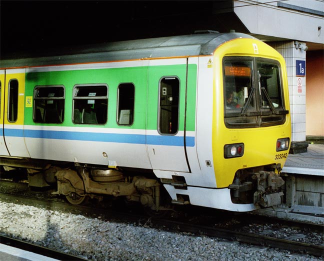 Class 323242 in New Street station in 2006