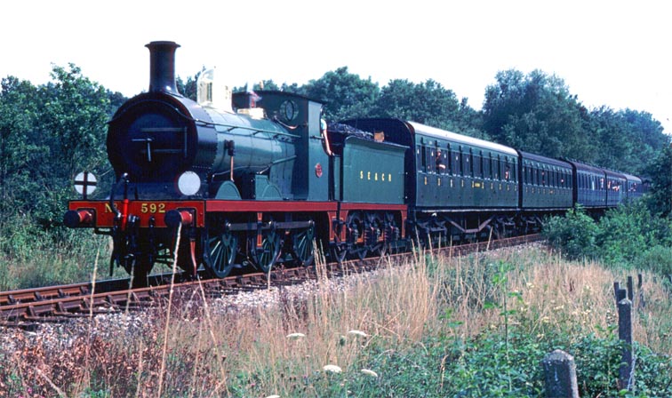 S E & C R 0-6-0 no 592  