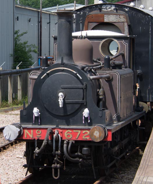 LBSCR  Class A1 Stroudley Terrier No.672 'Fenchurch' 