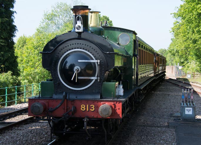 Great Western Railway 0-6-0ST no 813 