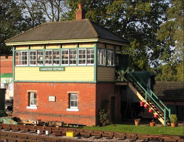 Horsted Keynes signal box signal box 