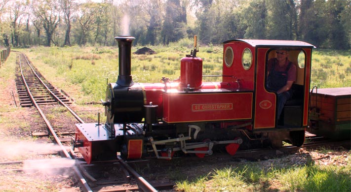 St Christopher on the Waveney Light Railway 