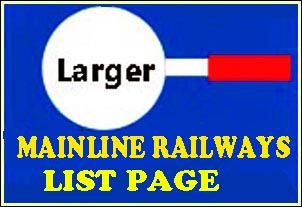 Full page and places and the stations onThe Main UK railway Network