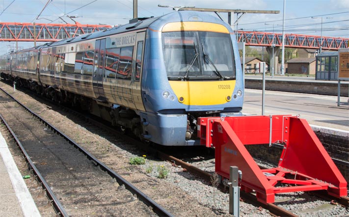 'Abellio Greater Anglia' class 170208 'The Brecks' 