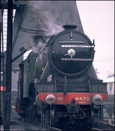 A3 at Carnforth in Steam town days in 1976 A3 at Carnforth in Steam town days in 1976