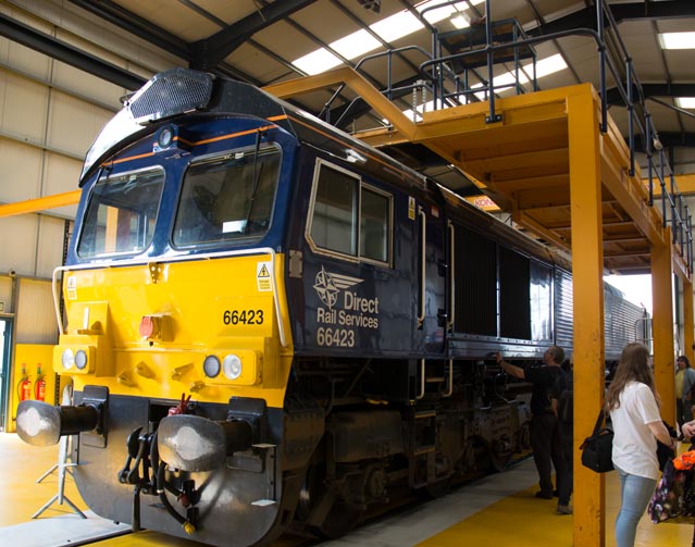 Direct Rail Services class 66423 
