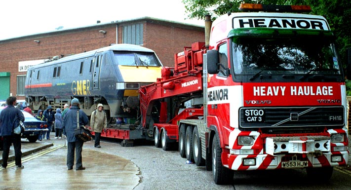GNER Class 91118 Bradford Film Festival 