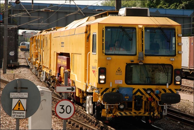 DR73113 a Plasser & Theurer 09-3X-D-RT Tamper at Peterborough 
