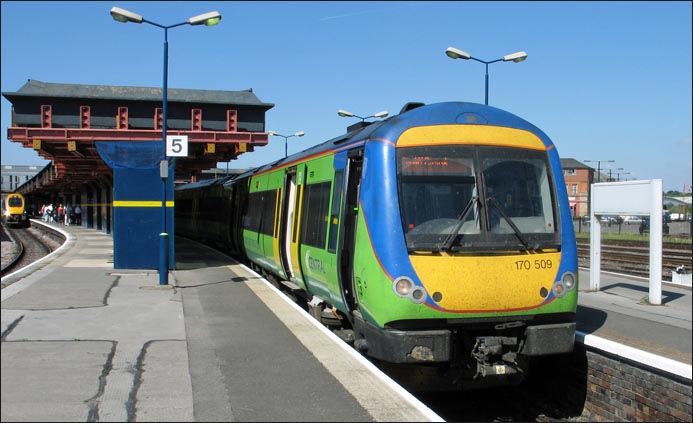 Central Trains class 170 509 