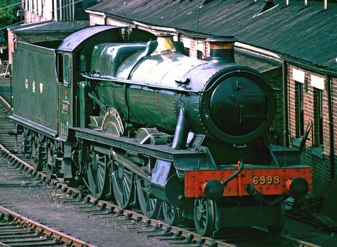 Great Weston Hall class 4-6-0 no.6998 Burton Agnes Hall 
