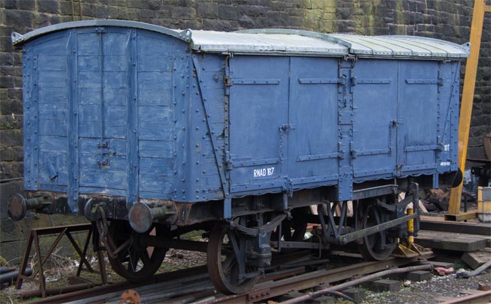 Covered van RNAD 167 