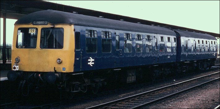DMU to Cambridge at Ely station