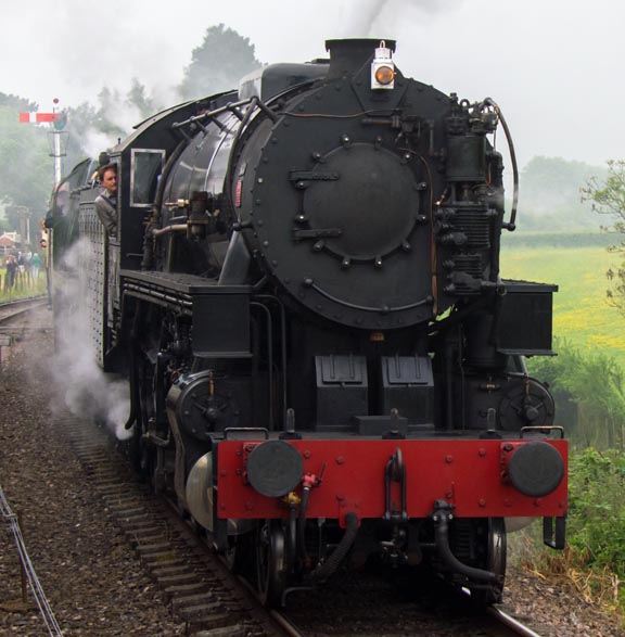 S160 2-8-0 no. 5197  and 35006 at Gotherington