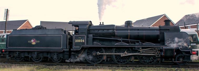 31806 at Loughborough on the 30th of January 2016 