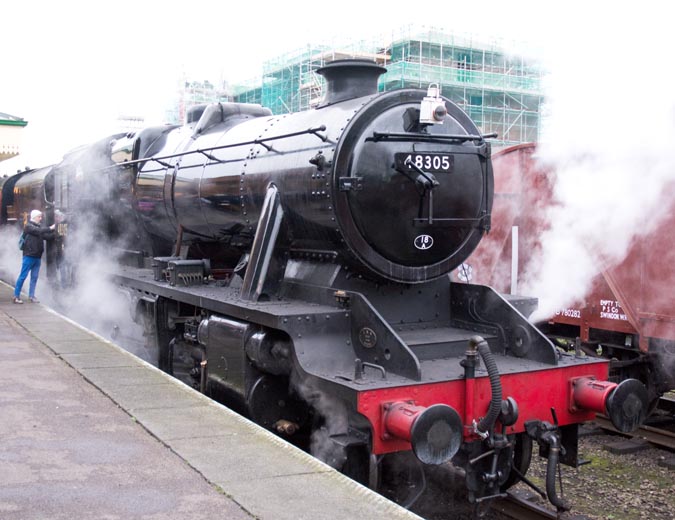 4-6-0 45305 in January 2020