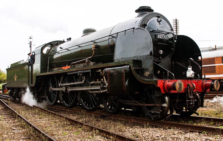 4-6-0 30777 Sir Lamiel at Loughborough 4th May 2008
