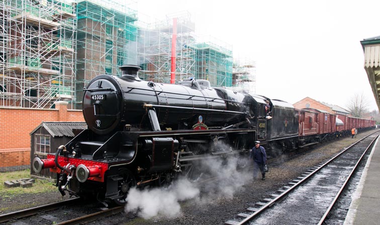 4-6-0 45305 at Loughborough 