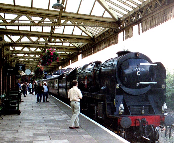 Merchant Navy class 35030 Elder Dempster Lines Merchant Navy class 35030 Elder Dempster Lines