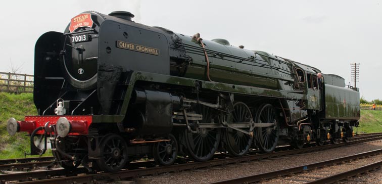 Oliver Cromwell at Quorn and Woodhouse in May 2008 Oliver Cromwell at Quorn and Woodhouse in May 2008