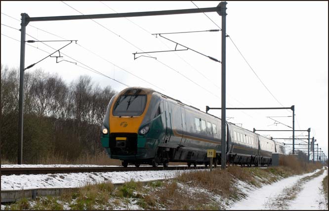 Hull Trains down train at Holme Easter Sunday 2008