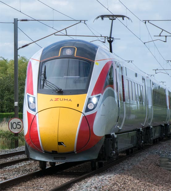 LNER Azuma at Holme 