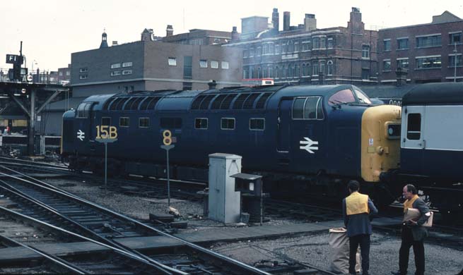 Class 55 at Kings Cross 