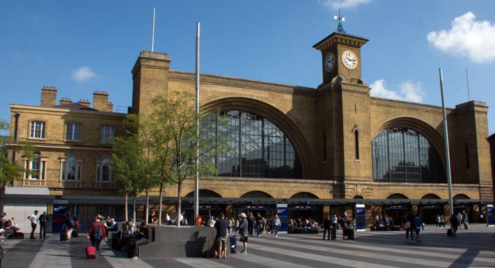 Kings Cross entrance in 2017
