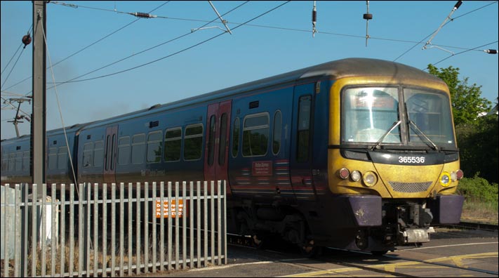 First Capital Connect class 365536 EMU leaves Kings Lynn First Capital Connect class 365536 EMU leaves Kings Lynn