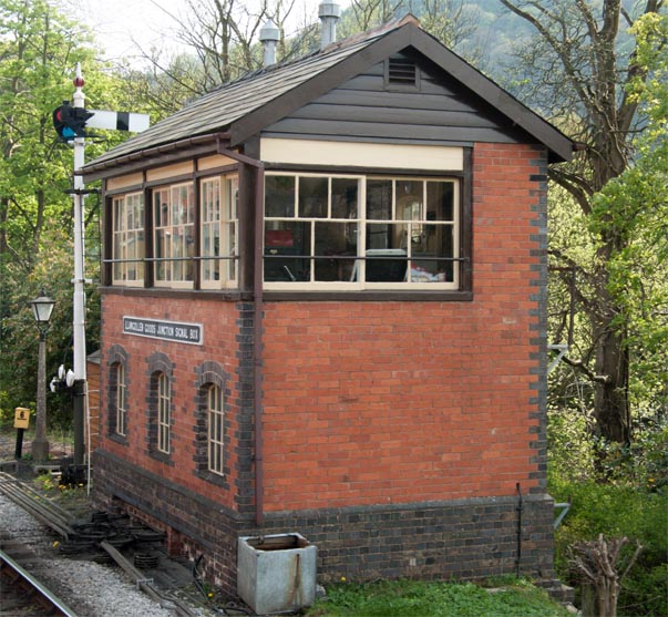 LLangolen Goods Junction Signal Box 