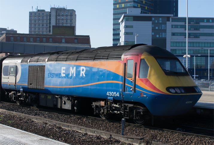 EMR High Speed Train power car 43054 