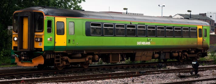 East Midland Trains class 153384 