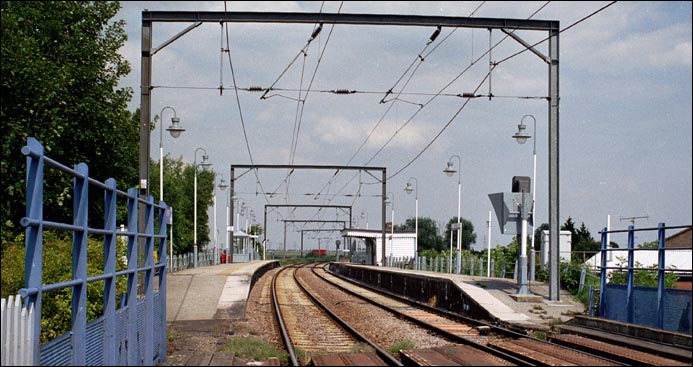 Littleport station with its two platforms 
