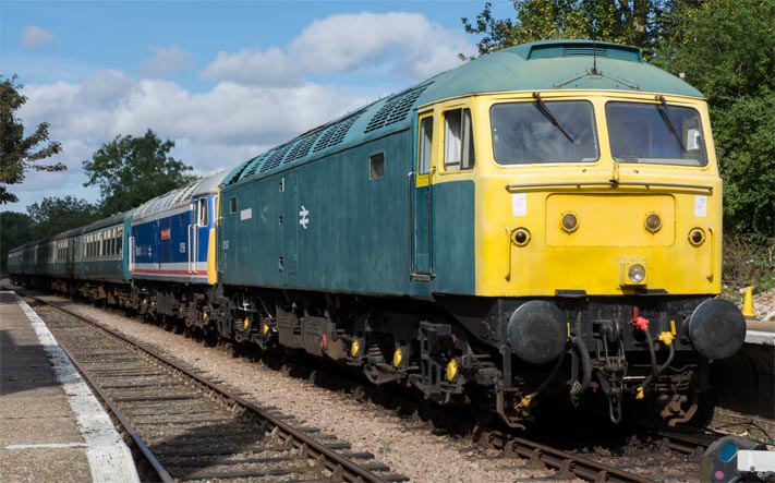 Class 47367 and class 47596 