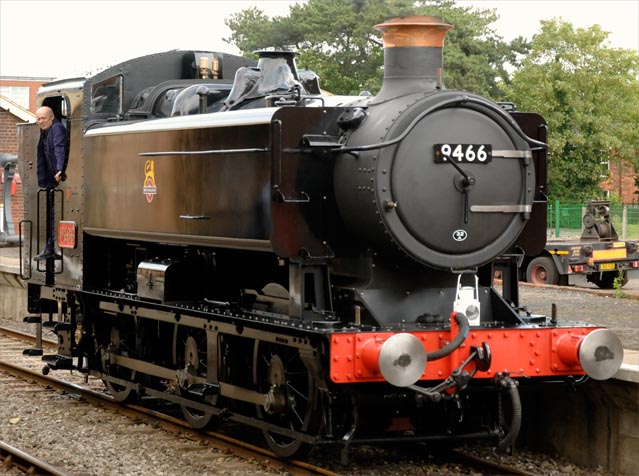  9466 at Derham Station on Sunday 17th July in 2011