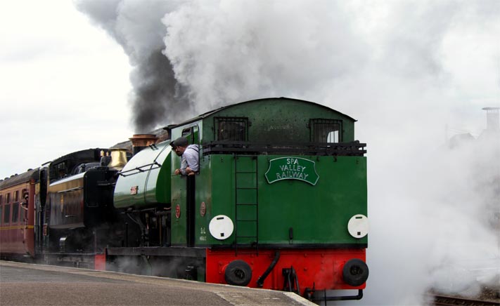 0-6-0ST 'Ugly' and GWR 0-6-0PT 9466