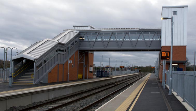 Market Harborough station Midland mainline railway station 