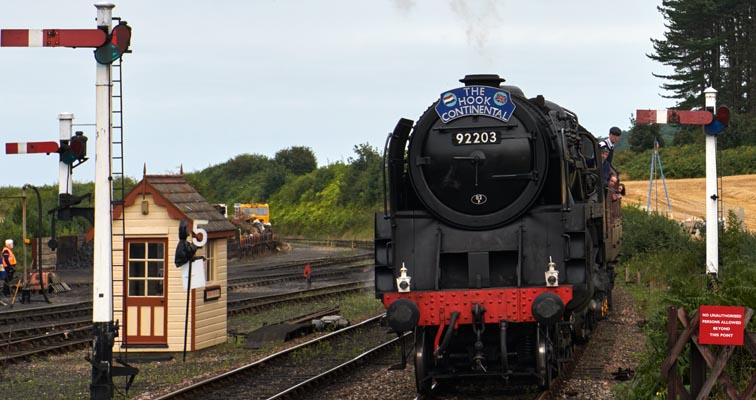 9f 92203 into Weyboure on Saturday 4th September 2021.
