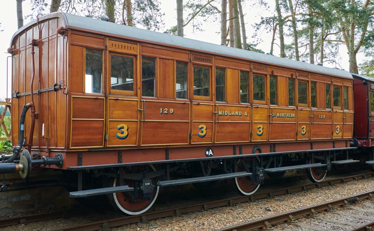 M&GN no.129 at Holt