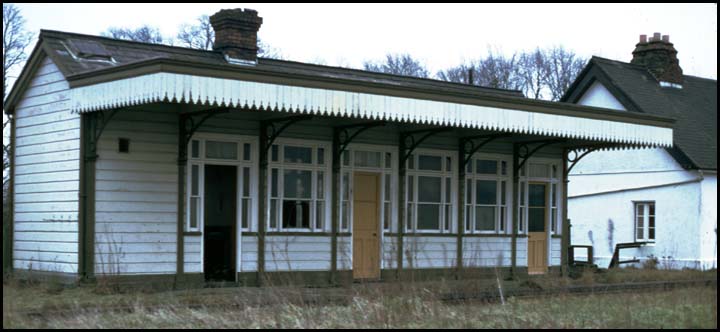 Waiting room at Barnwell station Waiting room at Barnwell station