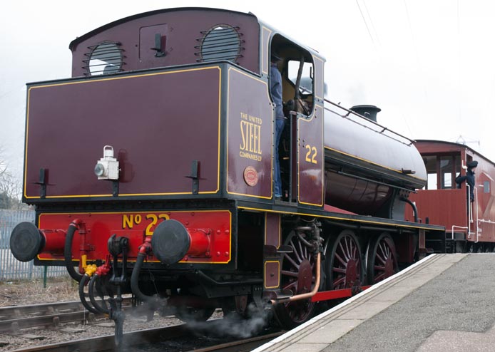 0-6-0st no.22 The United Steel Companies Ltd 0-6-0st no.22 The United Steel Companies Ltd