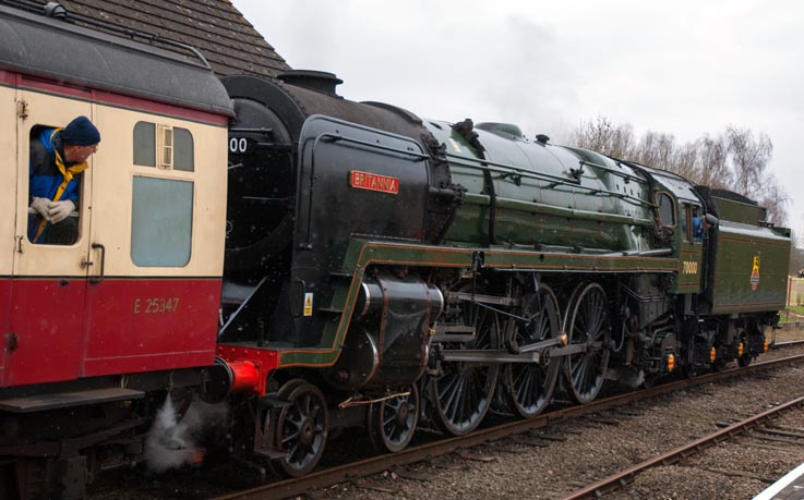 4-6-2 Britannia no. 70000 4-6-2 Britannia no. 70000