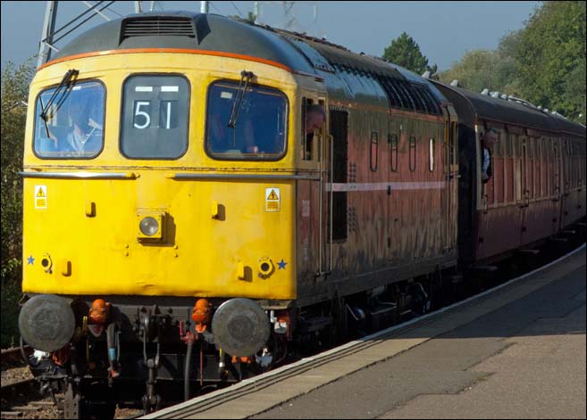 D6586 at the Nene Valleys Peterborough station
