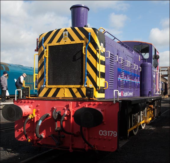 Class 03 179 Clive at Wansford at the Nene Valley Railway on the 1st March 2008 