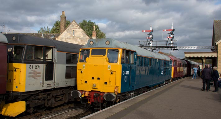 Class 31495 and class 31466 and 31271