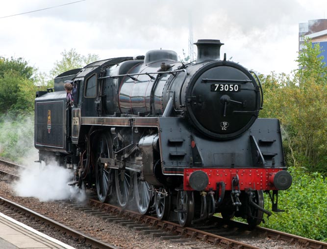 British Railways standard Class 5 4-6-0 locomotive no. 73050 British Railways standard Class 5 4-6-0 locomotive no. 73050