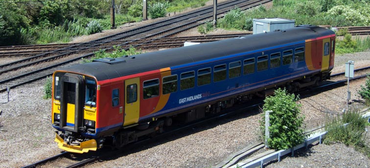 East Midland Trains class 153311 